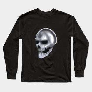 Chrome Skull Long Sleeve T-Shirt